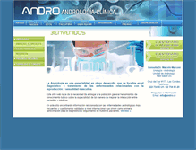 Tablet Screenshot of andro.cl